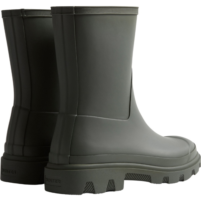 2026 Hunter Unisex Downpour Short Boot HFRU0002251 - Dark Olive